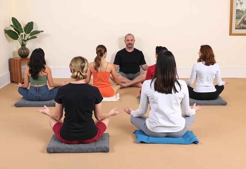 Meditation for Beginners class with instructor